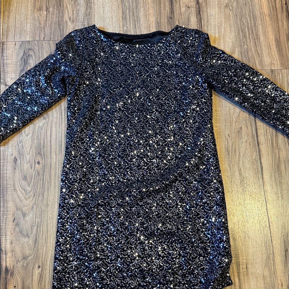 Tahari sequins dress